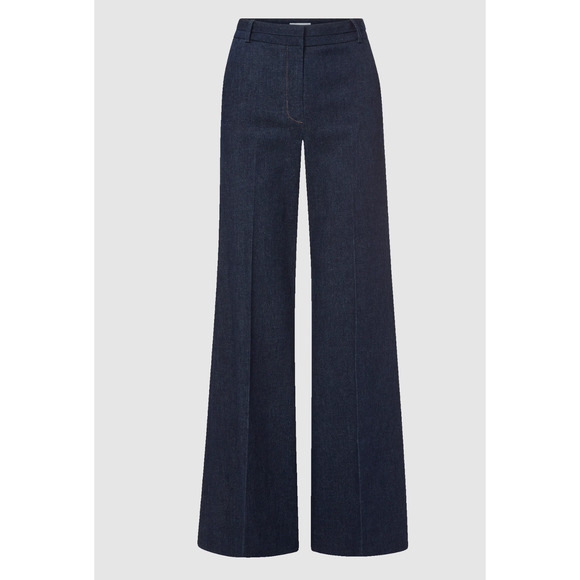 Veronica Beard Crue Wide-Leg Denim Pant US 10 - Picture 3 of 12